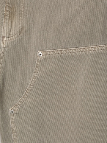 Largi Jeans de la Pull&Bear pe maro