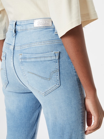 Skinny Jean 'Paola' ONLY en bleu