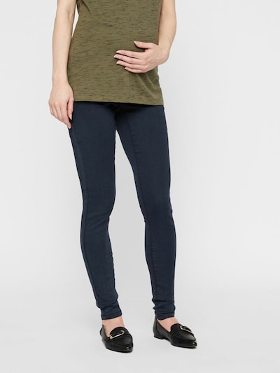 kék farmer MAMALICIOUS Jeggings 'MLFARGO SLIM', Modell nézet
