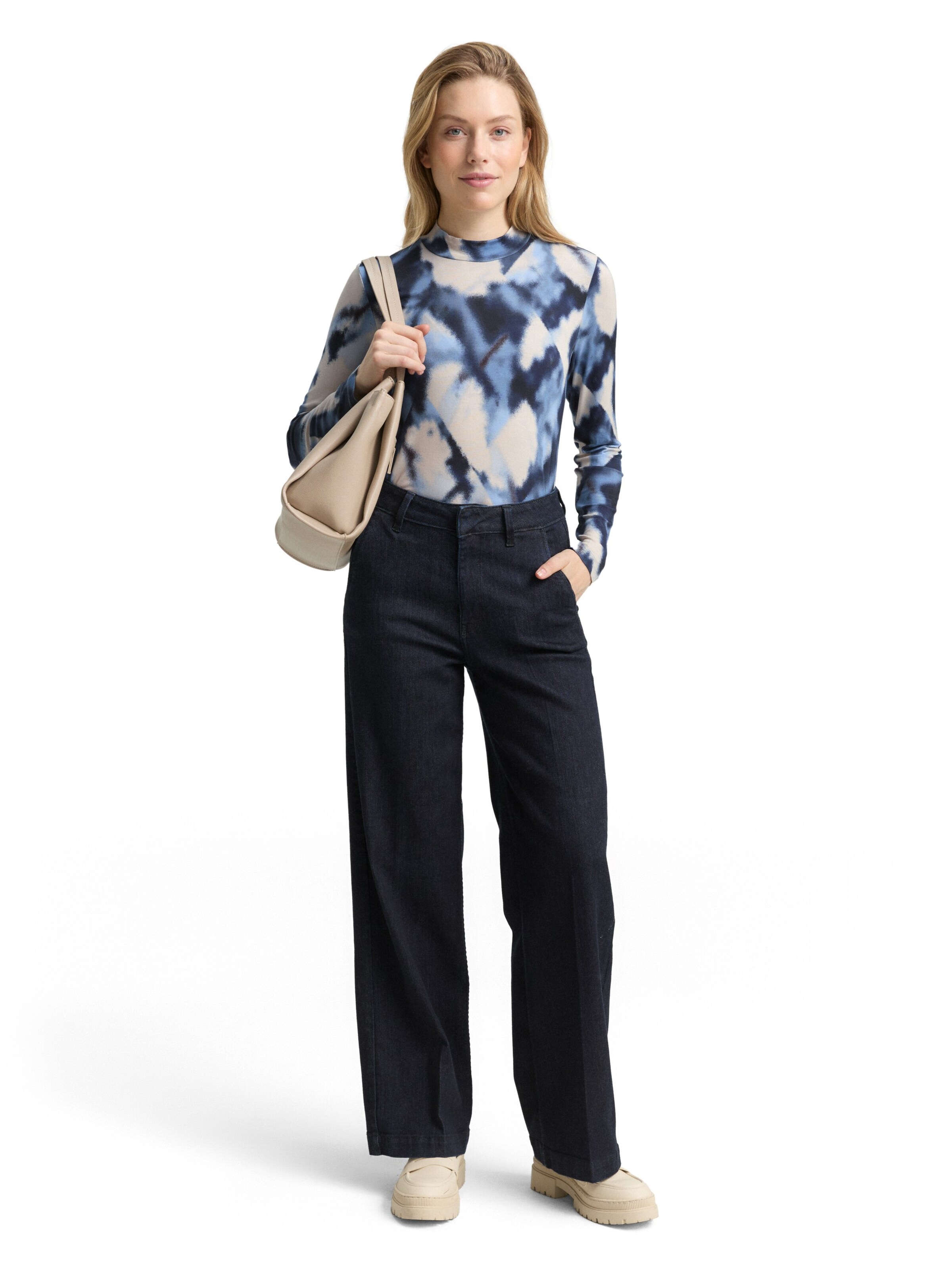 TOM TAILOR Shirt in Blue