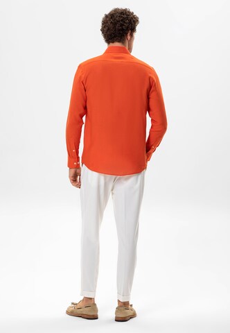 Coupe regular Chemise Antioch en orange