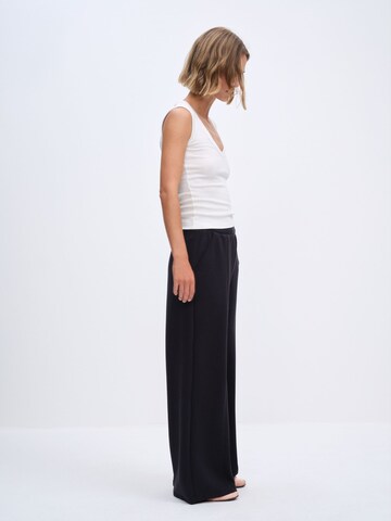 Wide leg Pantaloni di The Set in blu
