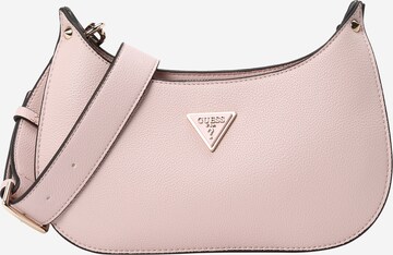 GUESS Τσάντα ώμου 'Meridian' σε ροζ: μπροστά