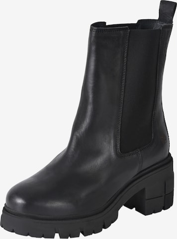 Apple of Eden Chelsea Boots 'PEGGY' in Schwarz: predná strana