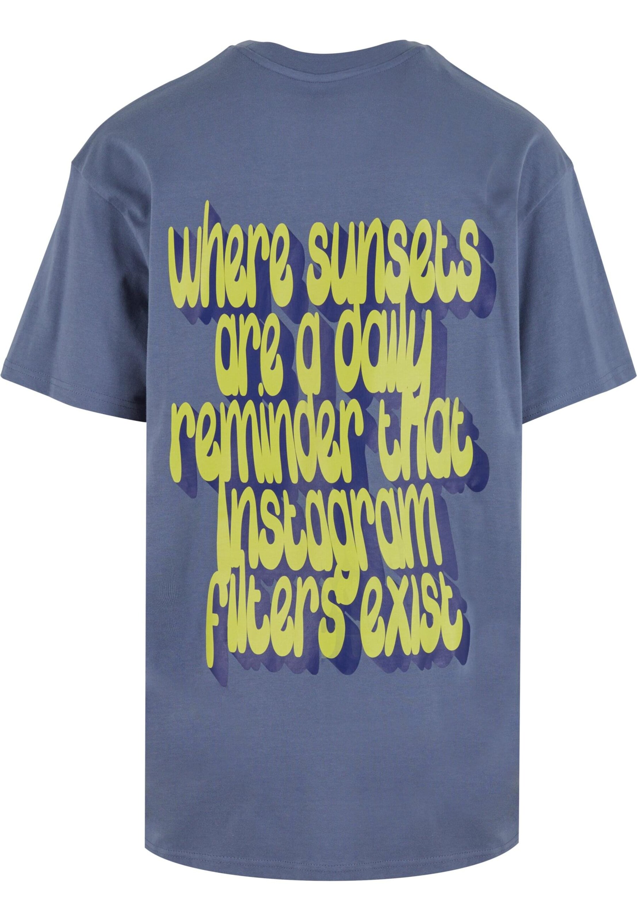 Tricou de la Lost Youth pe albastru