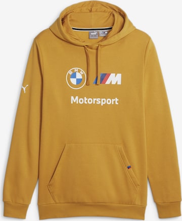 PUMA Sweatshirt 'BMW M Motorsport' in Gelb: predná strana