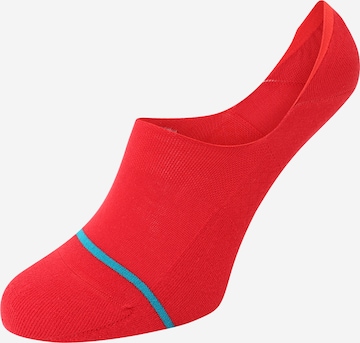 Stance Κάλτσες σουμπά 'NO SHOW' σε κόκκινο: μπροστά