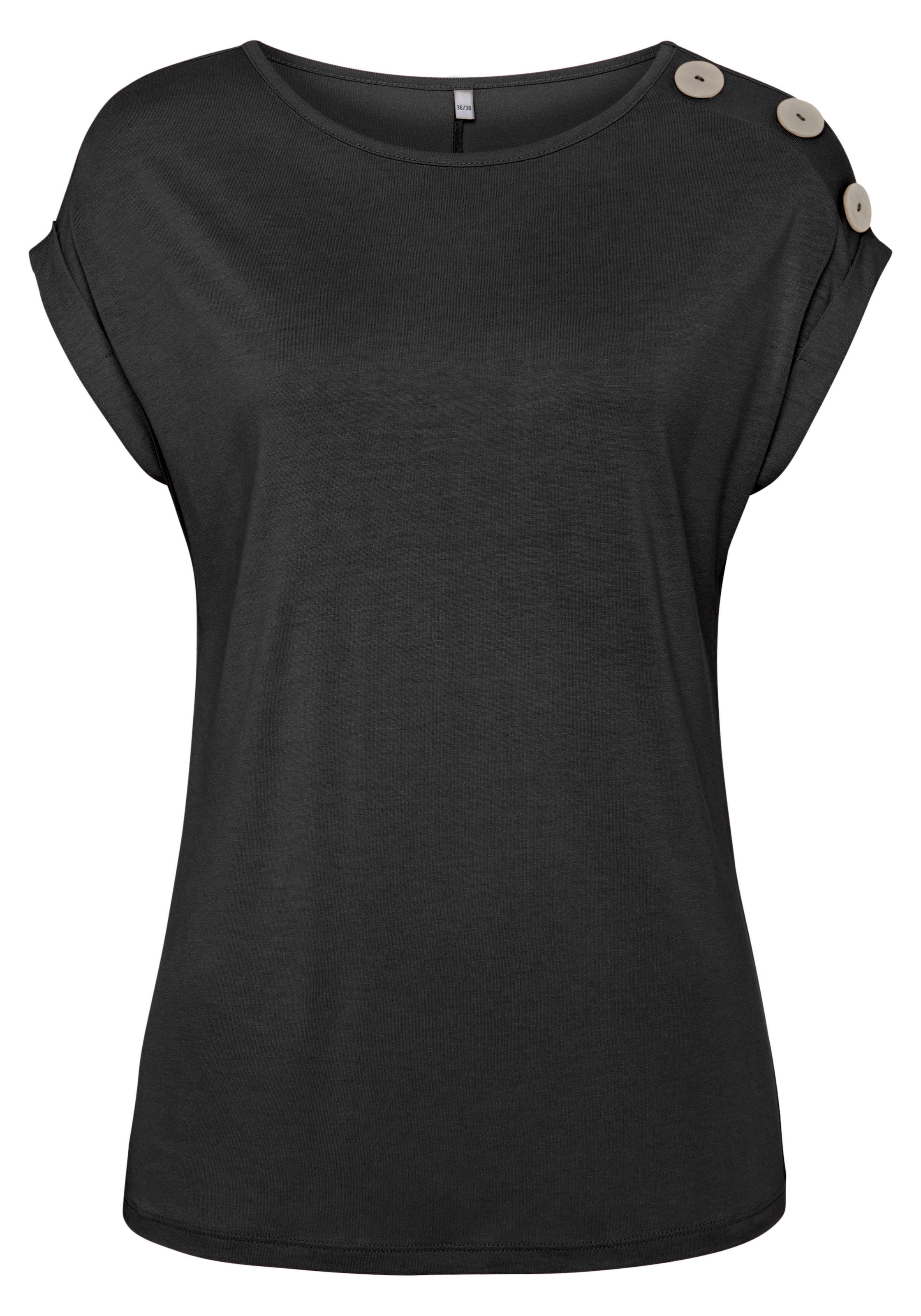 BUFFALO Särk, värv must: eest vaates