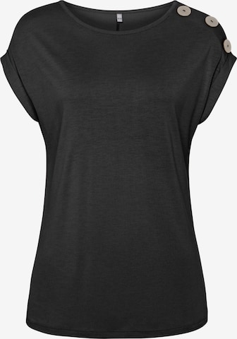 BUFFALO T-shirt i svart: framsida