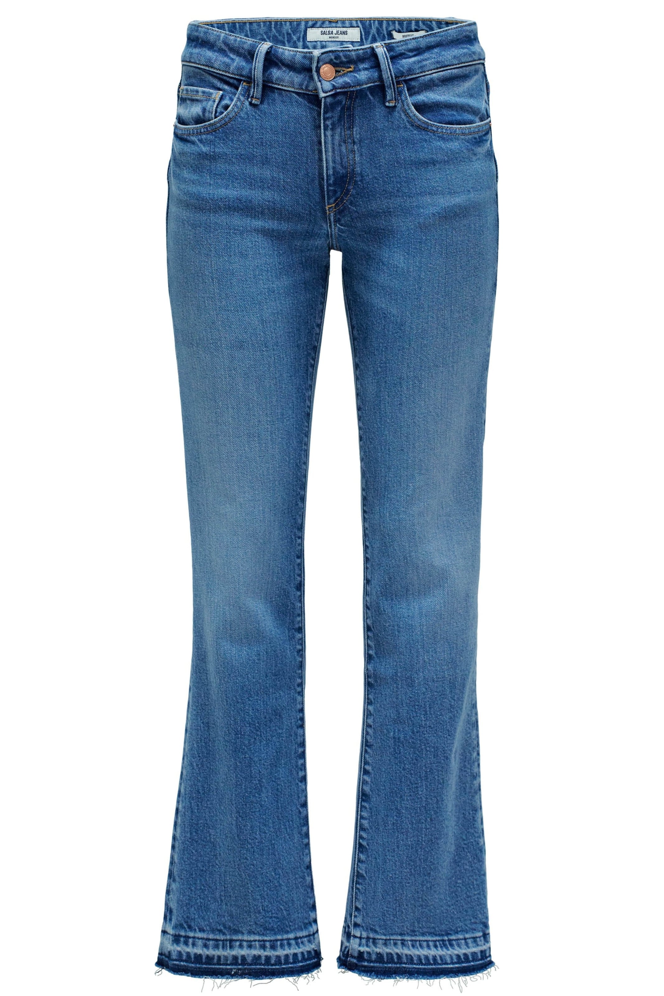 Salsa Jeans Flared Jeans 'Wonder' in Blau: Vorderseite