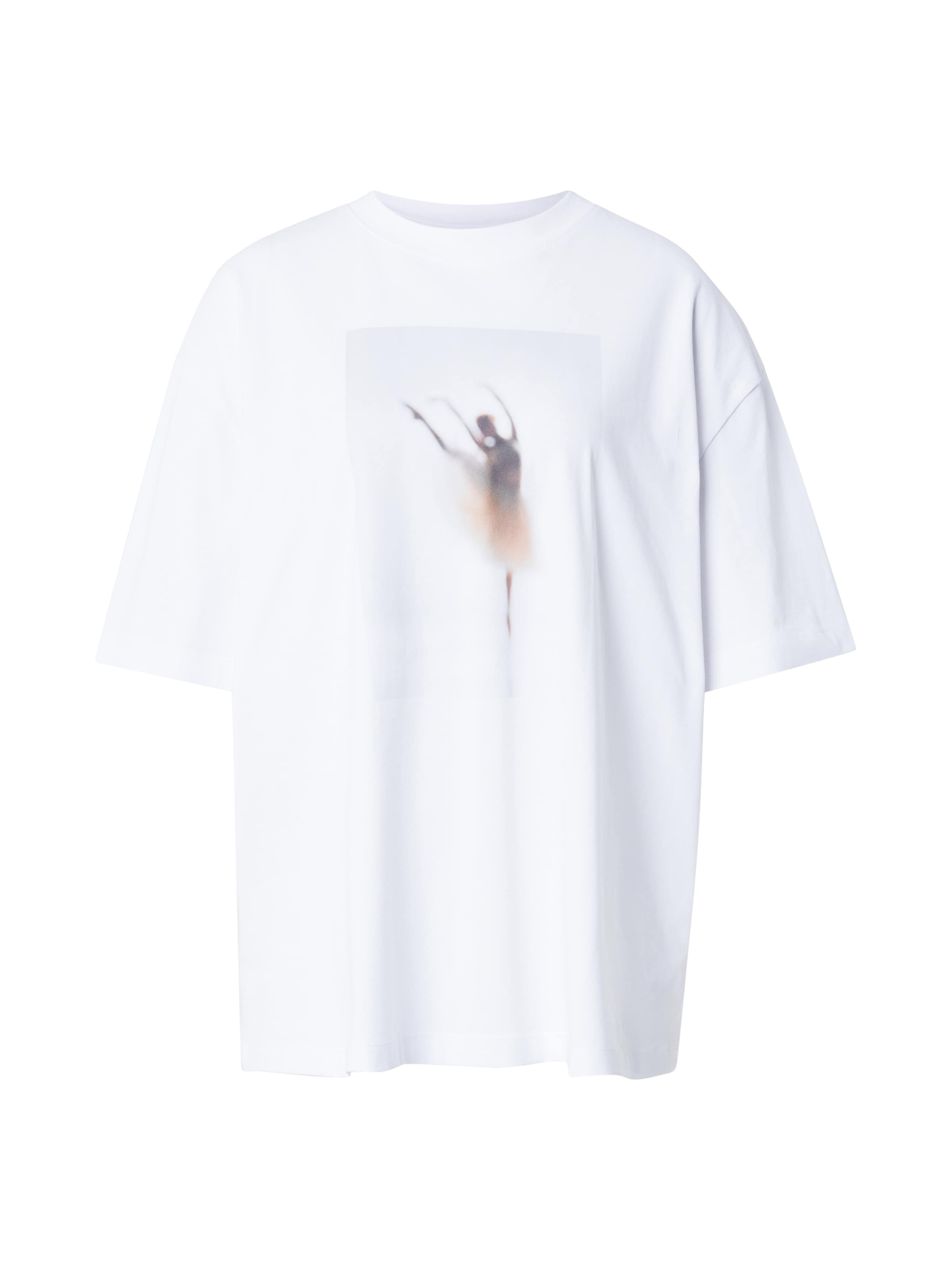 BOSS Majica 'C_Eboys' | bela barva: sprednja stran