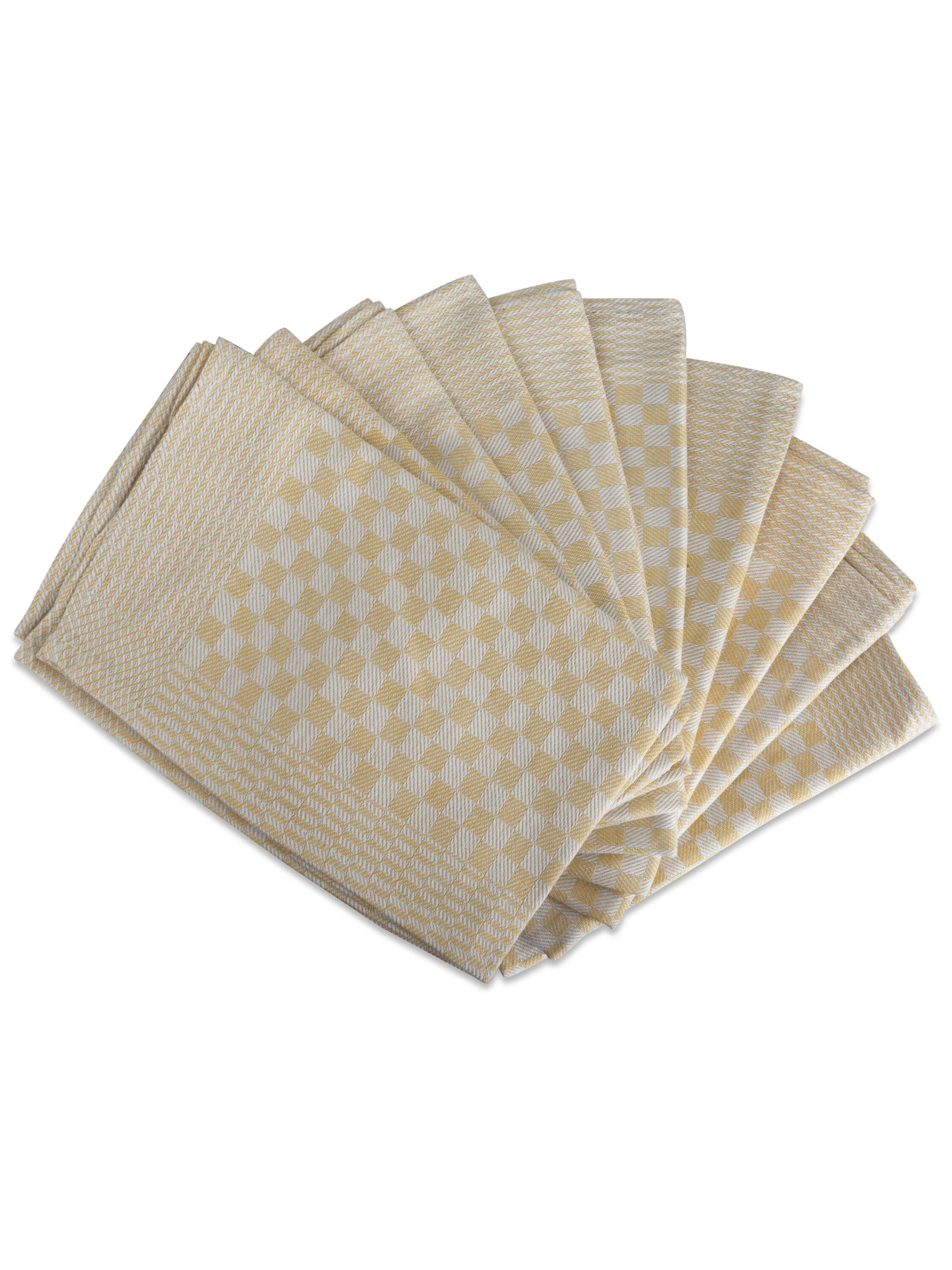 Aspero Vaatdoek 'Xirus' in Geel: voorkant