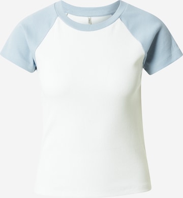 ONLY - Camiseta 'FENJA' en blanco: frente