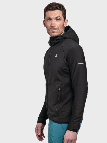 Schöffel Funktionele fleece-jas 'Cascata' in Zwart