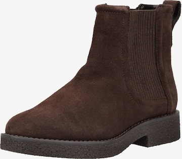Boots chelsea di CLARKS in marrone: frontale