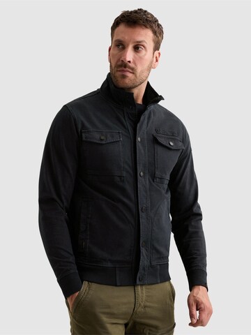 PME Legend - Chaqueta de entretiempo 'Cargo sweat jacket with zipper closure' en azul