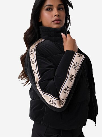 Veste d’hiver 'NEW JEAN PUFFER JACK V5BL11 WGYC2' GUESS en noir