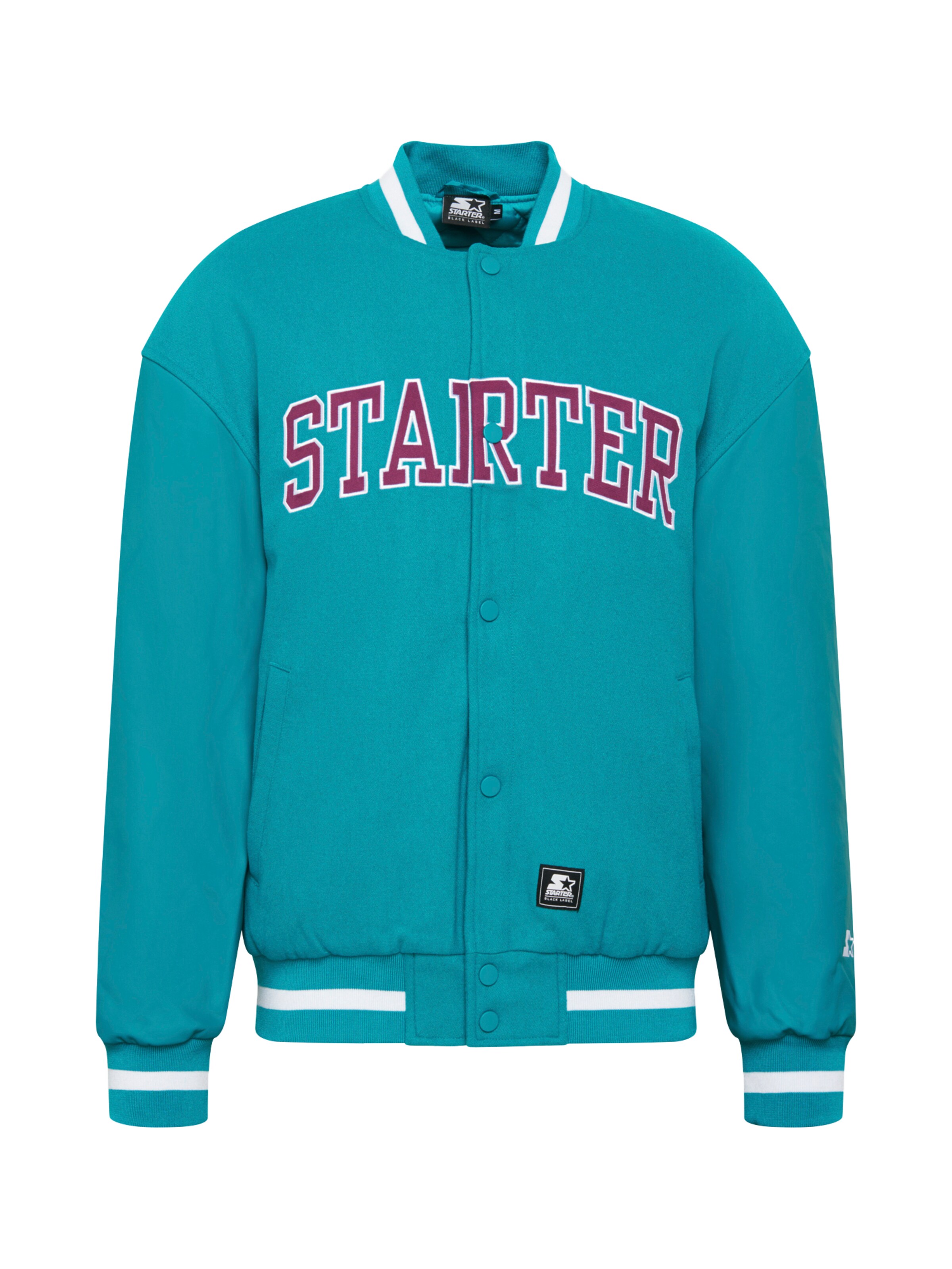 Starter Black Label Regular Fit Jacke in Blau: Vorderseite