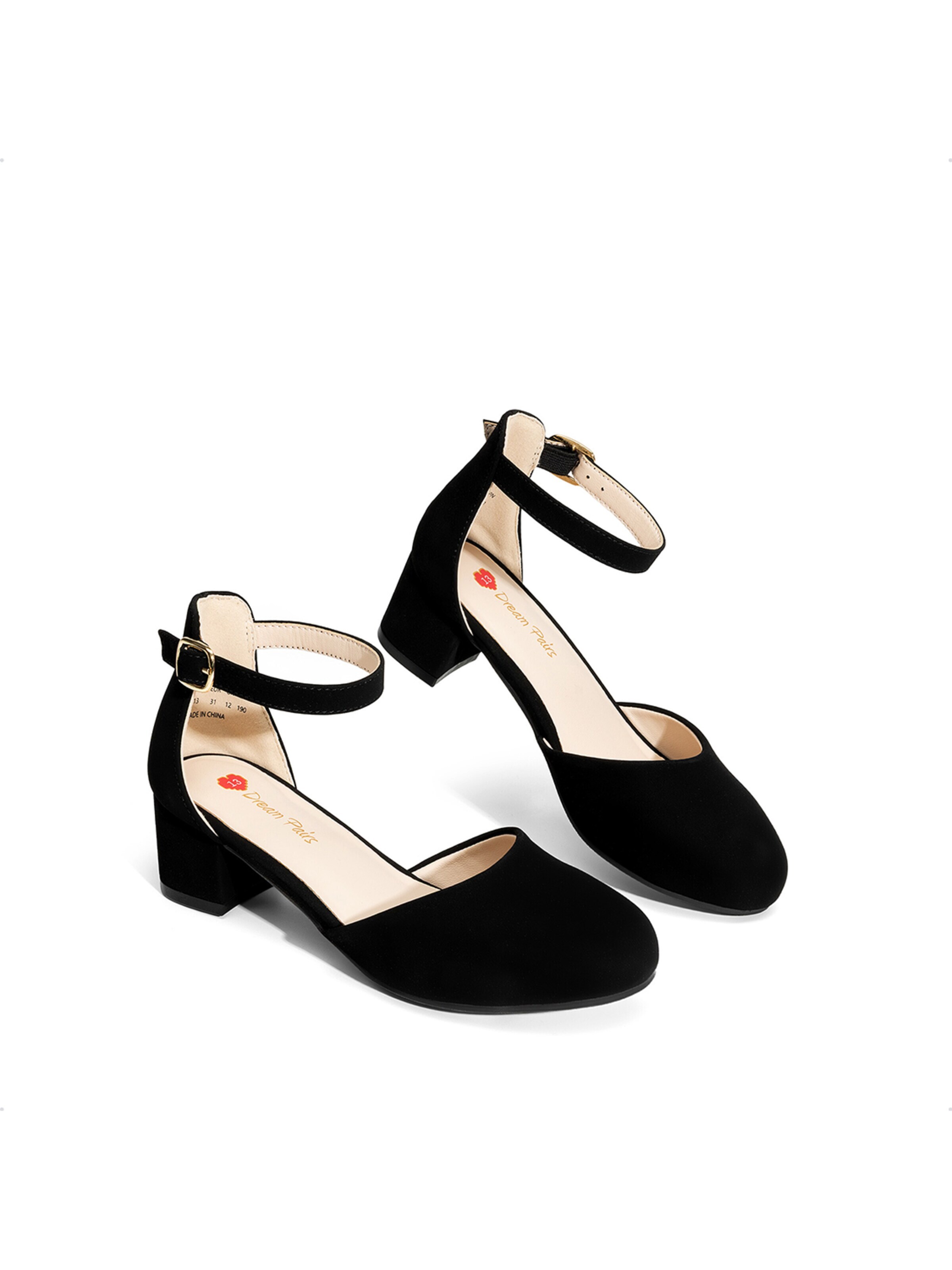 Ballerines 'DREAM PAIRS Prinzessin Schuhe  Mädchen Stöckelschuhe Kinder Ballerinas' Dream Pairs en noir