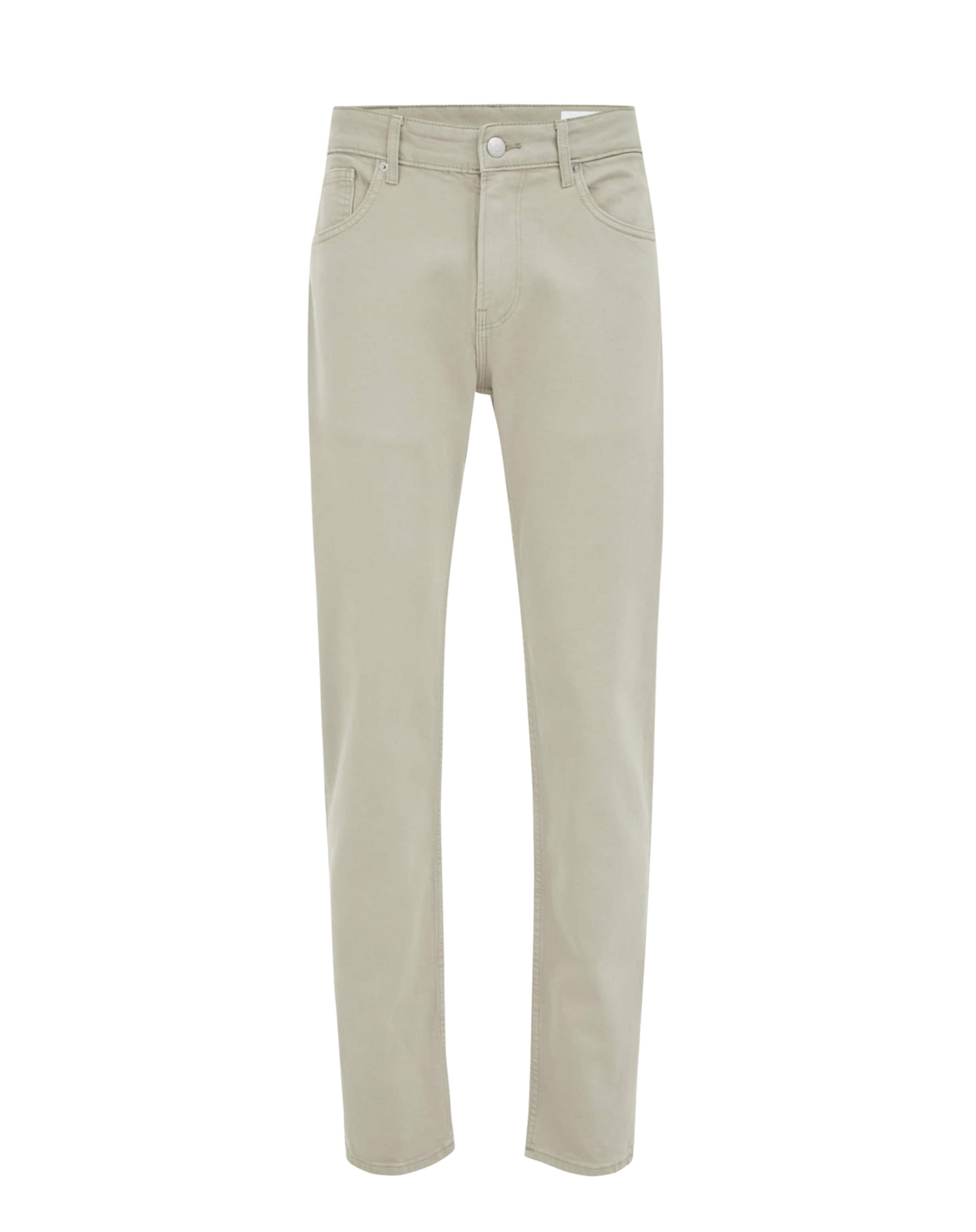 WE Fashion Slimfit Kavbojke | bež barva: sprednja stran