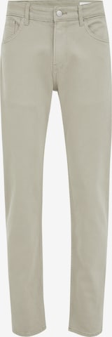 smėlio WE Fashion Prigludęs Džinsai: priekis