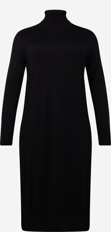 Robes en maille Dorothy Perkins Curve en noir : devant