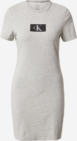 Chemise de nuit Calvin Klein Underwear en gris : devant