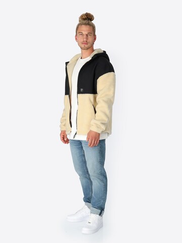 SPITZBUB Fleece Jacket in Beige