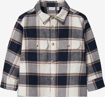 NAME IT - Camisa en azul: frente