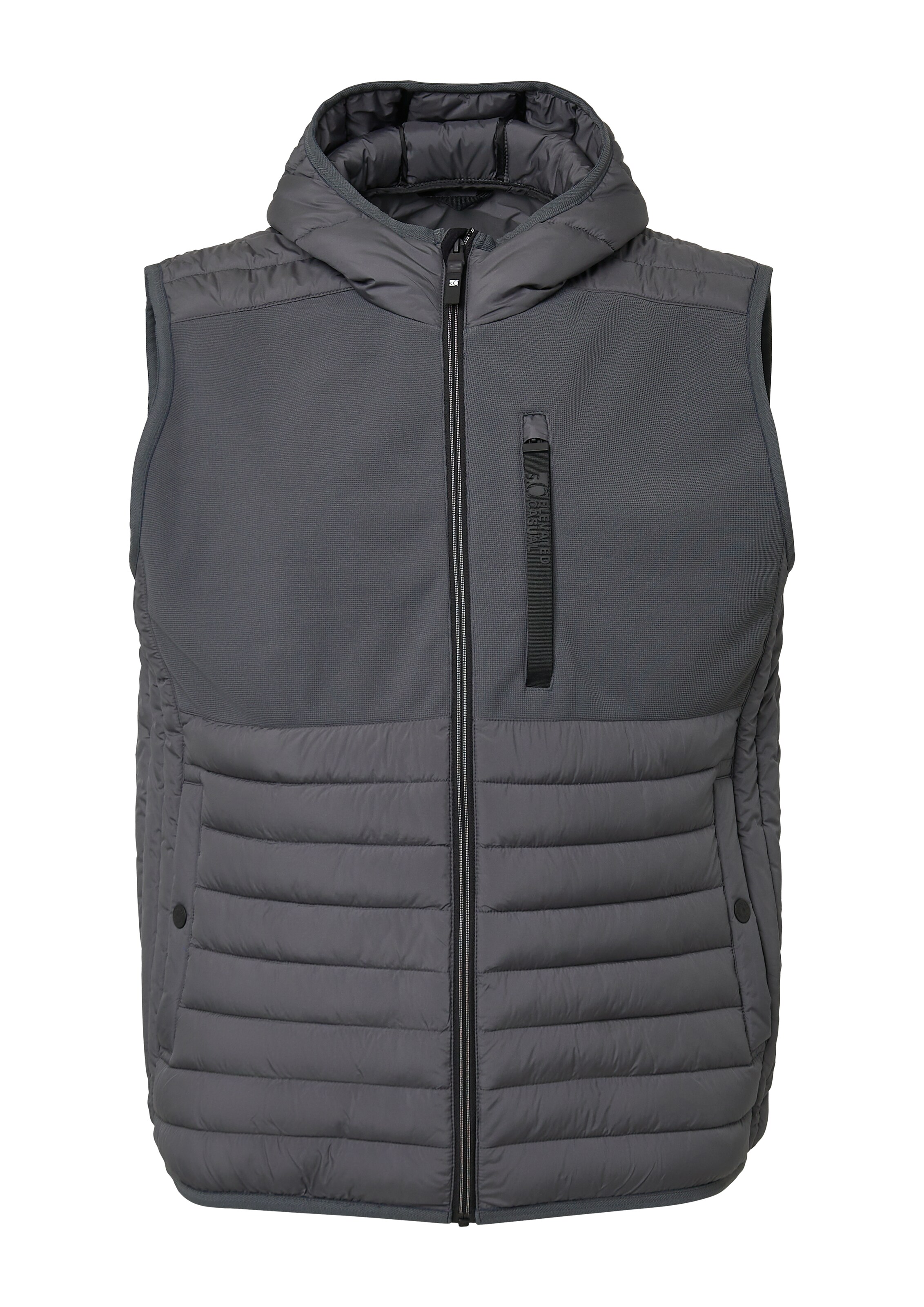 Gilet s.Oliver en gris : devant