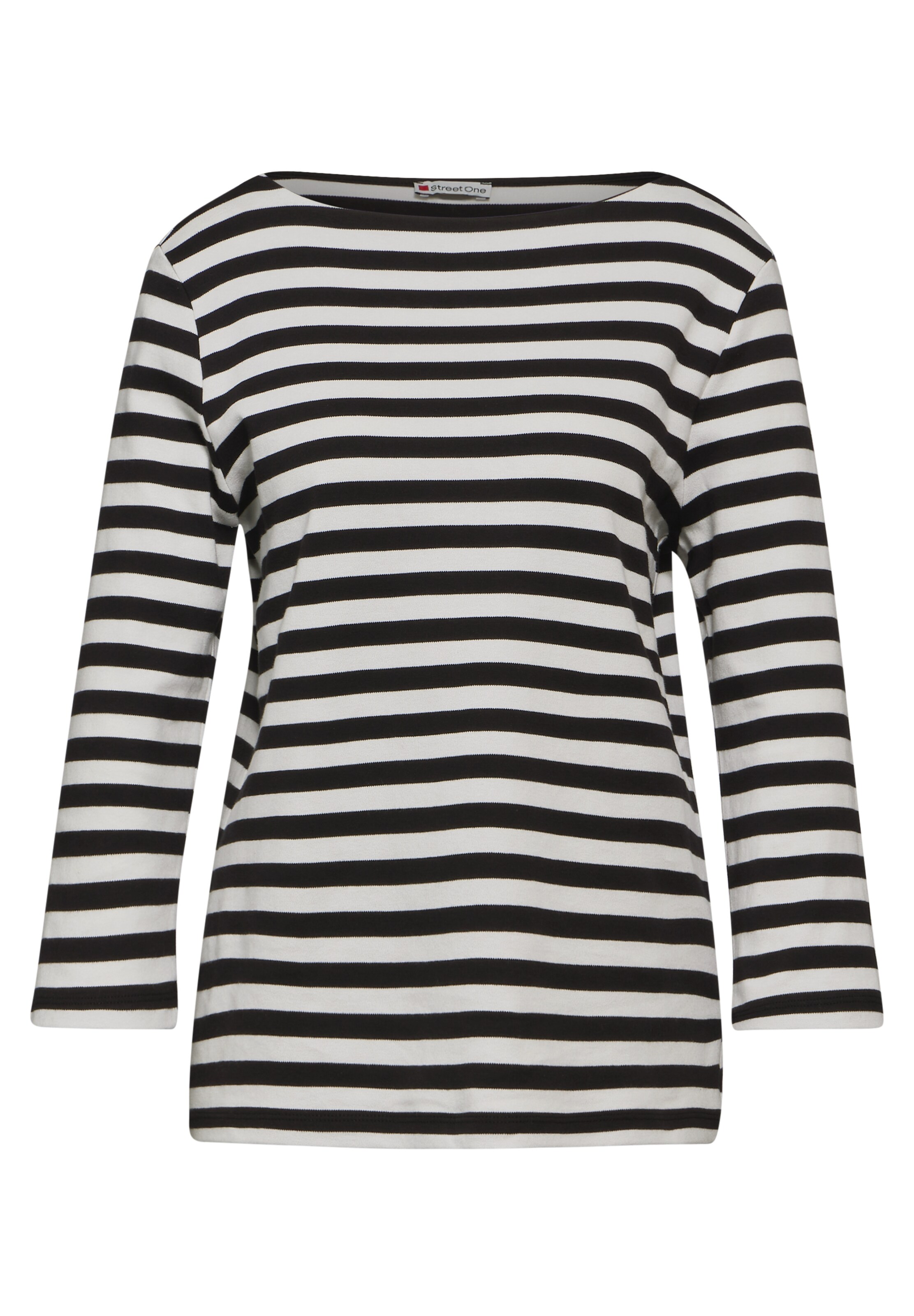 STREET ONE Shirt in Schwarz: Vorderseite