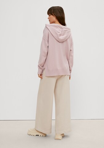 comma casual identity Sweater in Pink: back