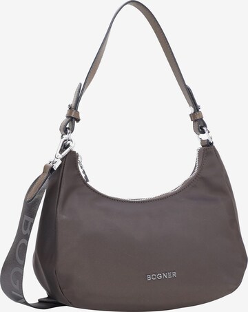 BOGNER Shoulder Bag 'Klosters' in Brown