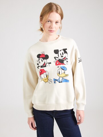 GAP - Sweatshirt 'MICKEY' em bege: frente