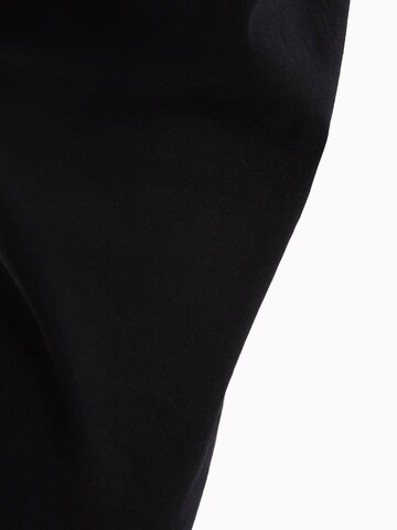 Bershka Regular Pants in Black