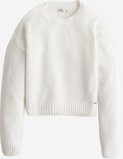 Pulover HOLLISTER pe alb, Vizualizare produs