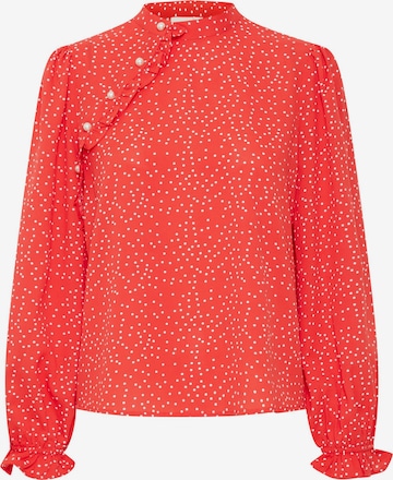 ICHI Blouse 'Tanya ' in Red: front