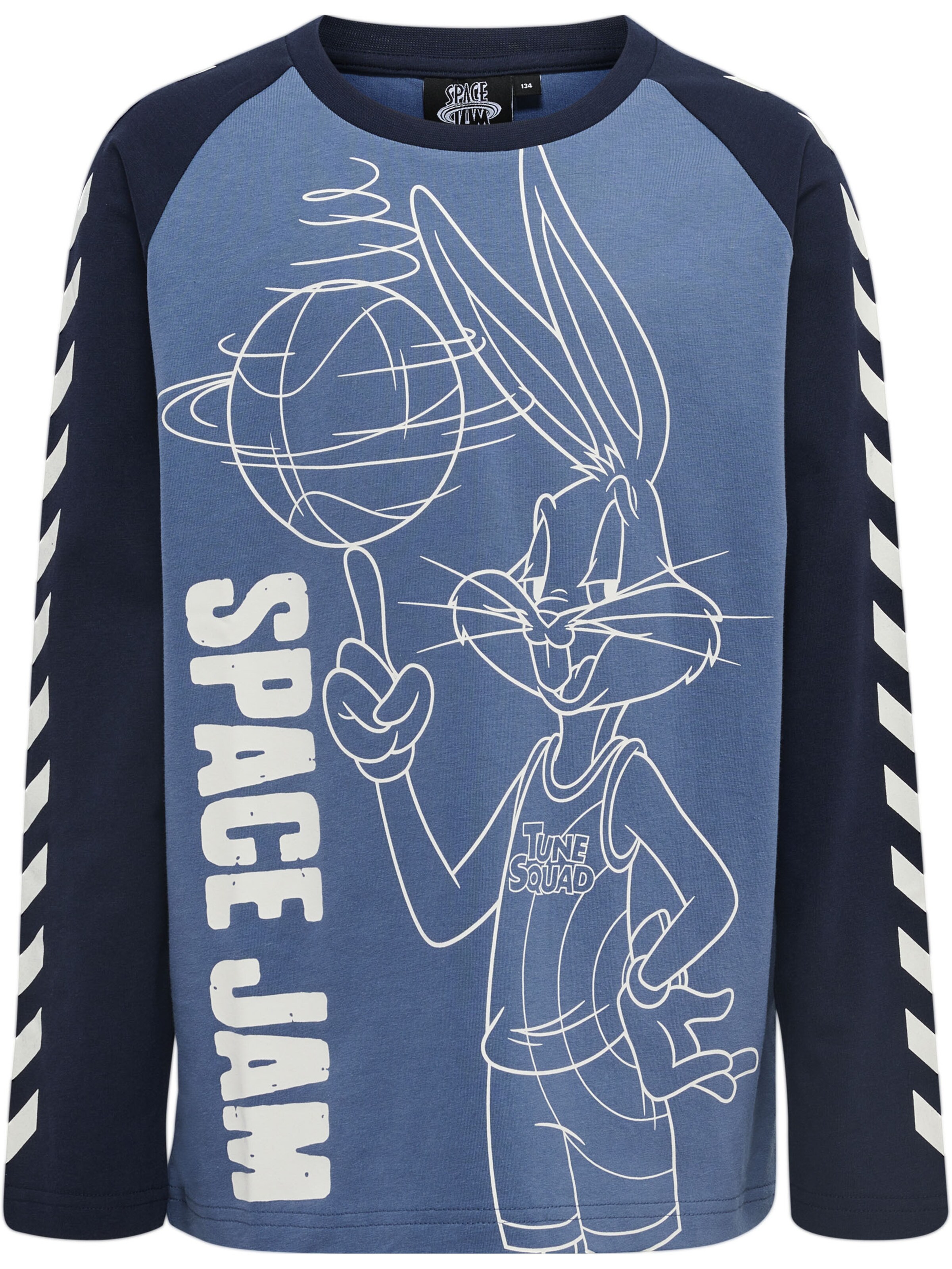 Hummel Shirts 'Space Jam' i blå: forside