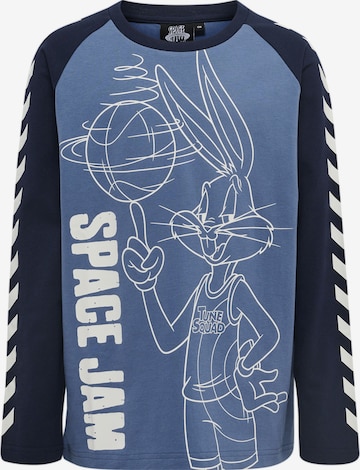 T-Shirt 'Space Jam' Hummel en bleu : devant