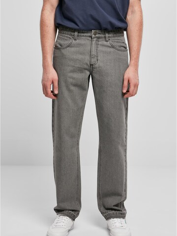 Urban Classics Loosefit Jeans in Grijs: voorkant