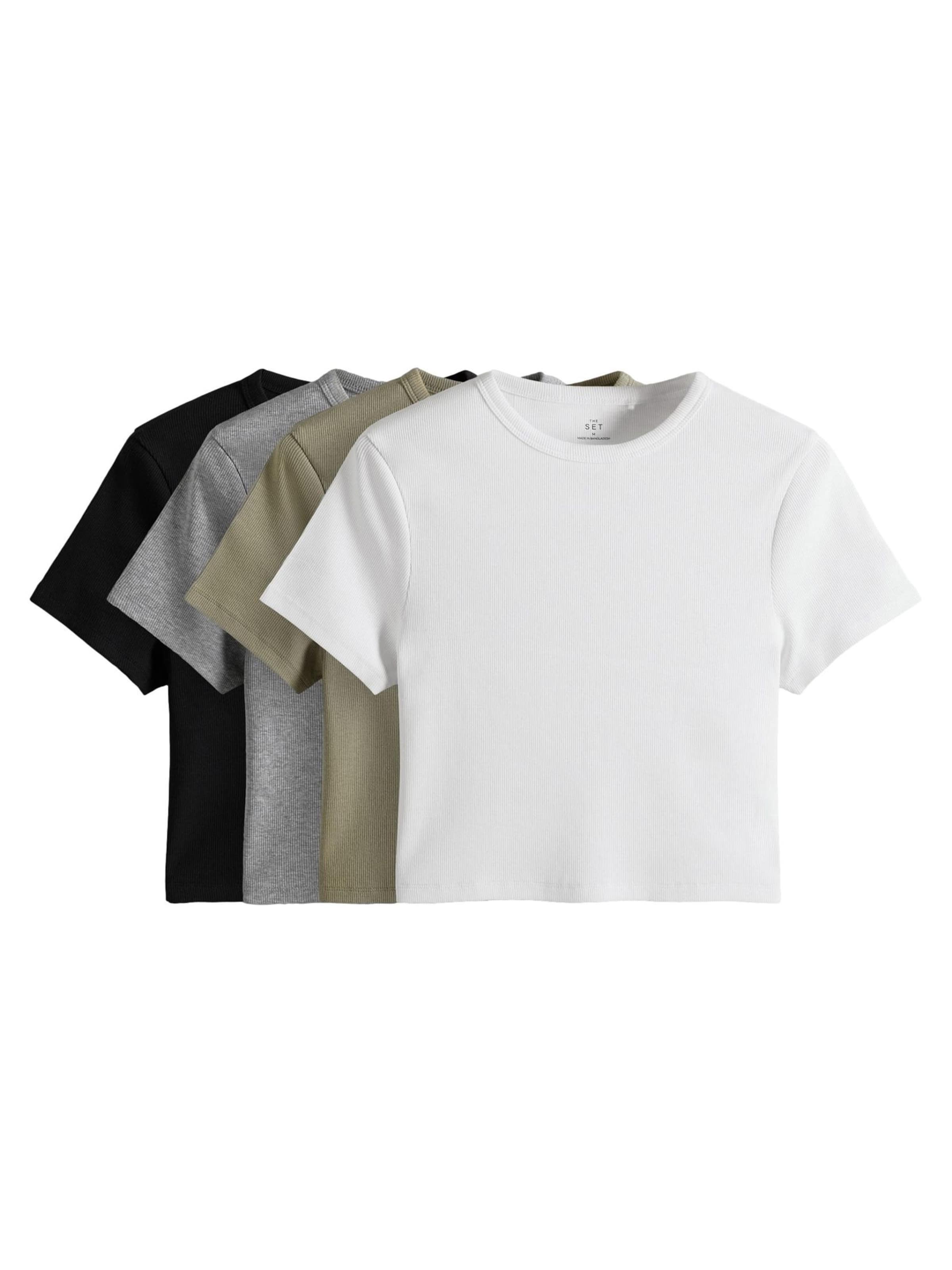 The Set Shirts i grå: forside