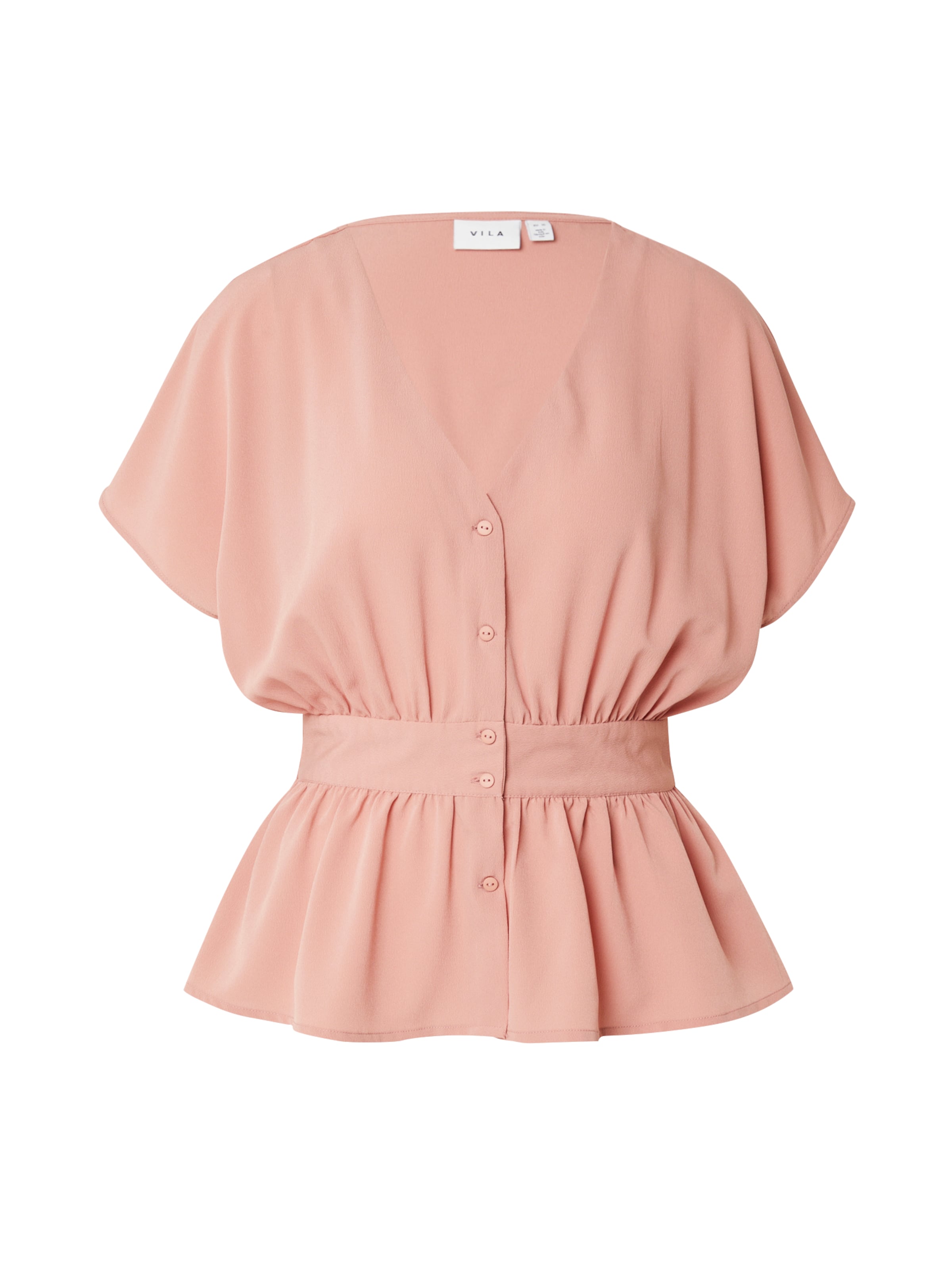 Chemisier 'MATHILDE' VILA en rose : devant