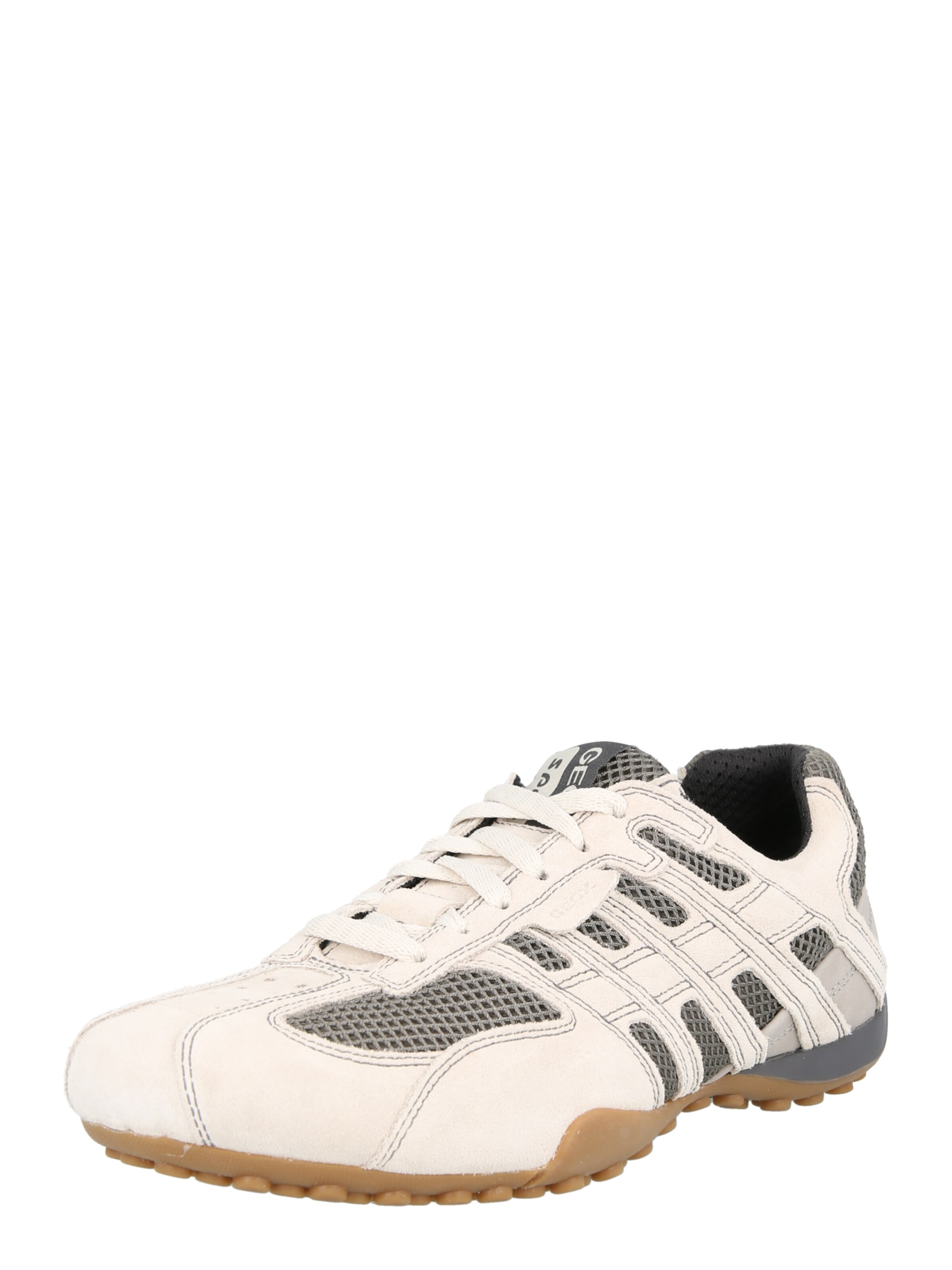 GEOX Låg sneaker 'Snake Original' i sand / mörkgrå, Produktvy