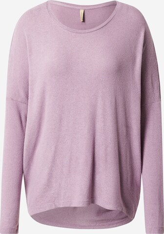 Pull-over 'Biara' Soyaconcept en violet : devant