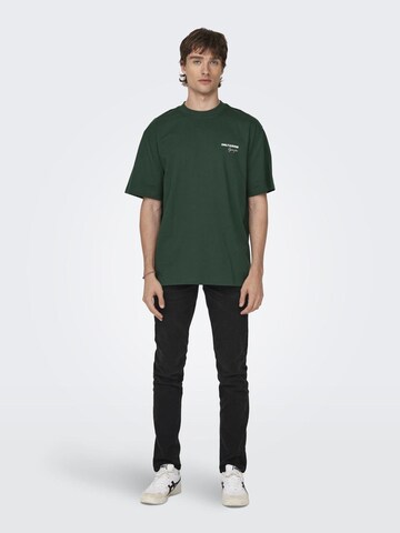 Only & Sons Bluser & t-shirts i grøn