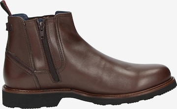 SIOUX Chelsea Boots 'Dilip-717' in Brown