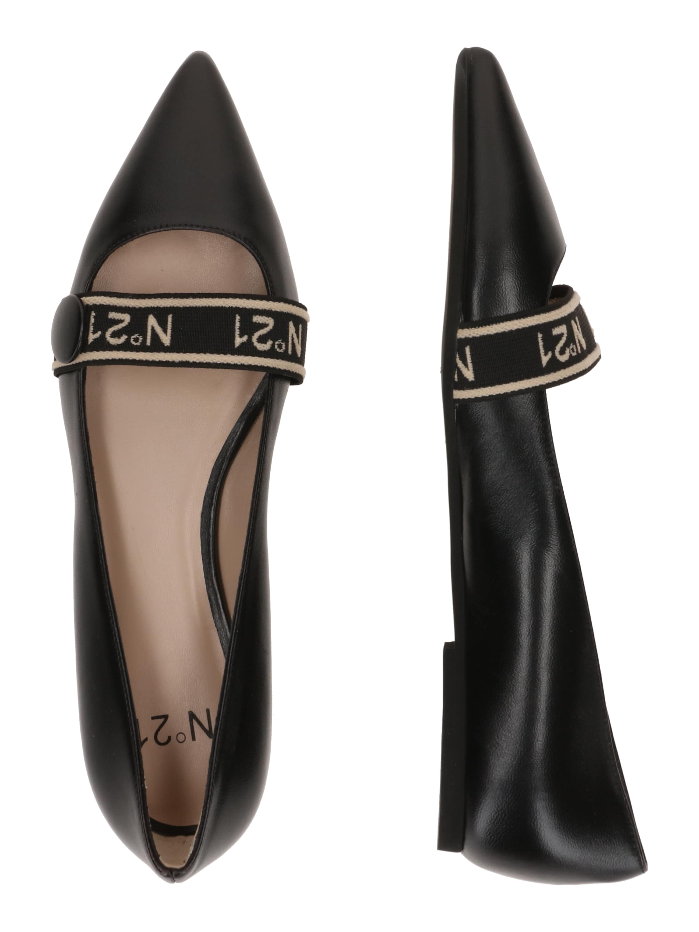 Ballerines N°21 en noir