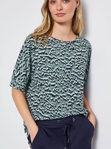 Tricou de la STREET ONE pe albastru: față