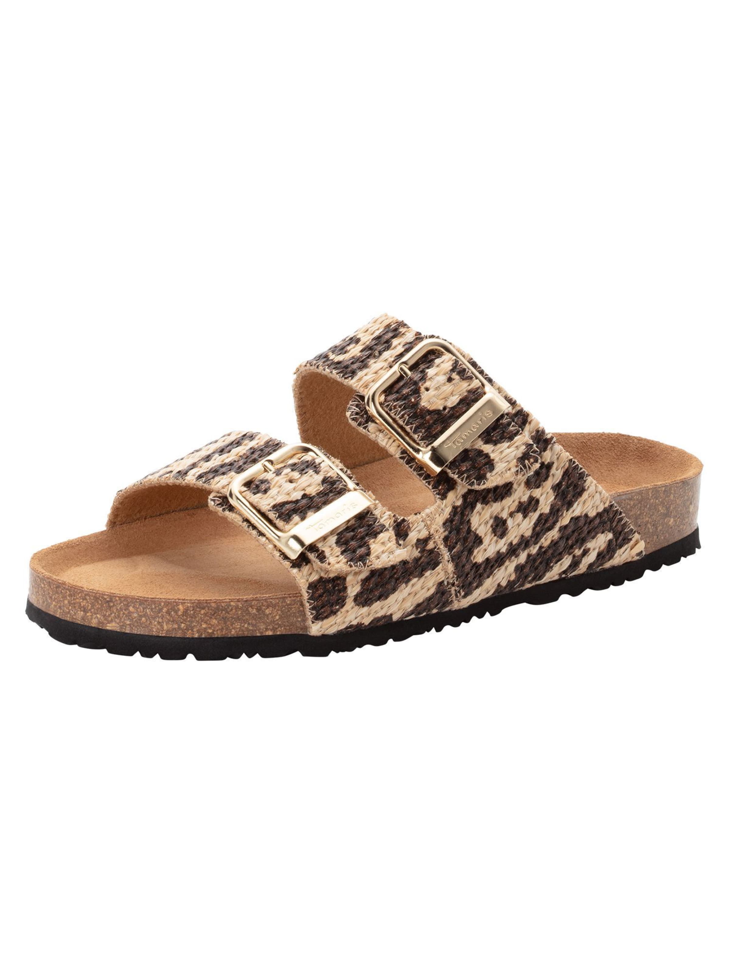 Tamaris Muiltjes in Beige: voorkant