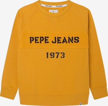 Pepe Jeans Μπλούζα φούτερ 'Orson' σε κίτρινο: μπροστά